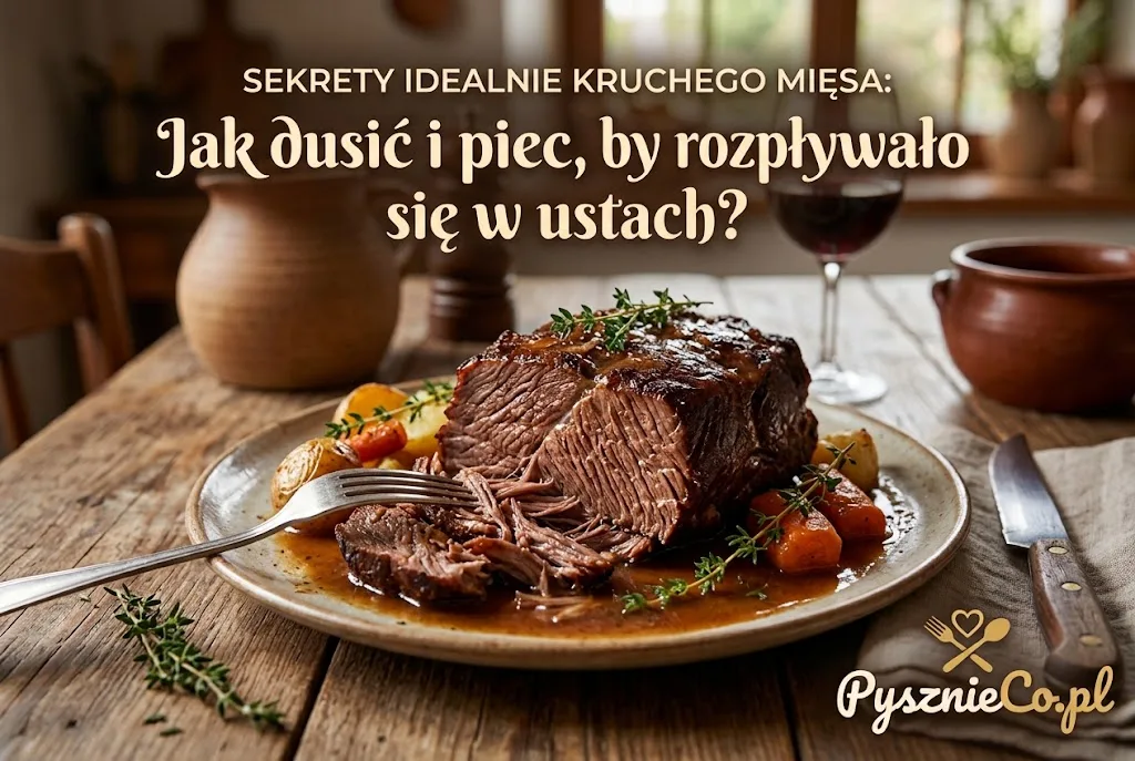 Sekrety idealnie kruchego mięsa: Jak dusić i piec, by rozpływało się w ustach?